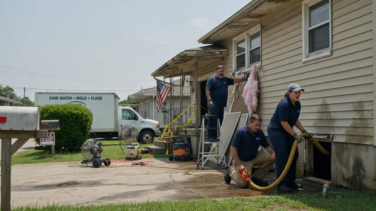 Water Damage Repair in Ferris, IL near me